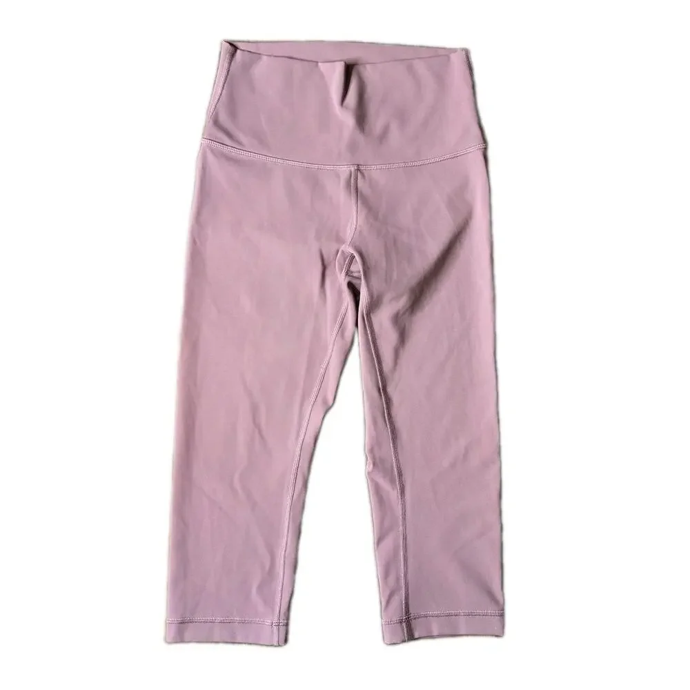 Lululemon Wunder Under Luxtreme Crop 17" Legging Figue, Size 4 EUC - Picture 2 of 5